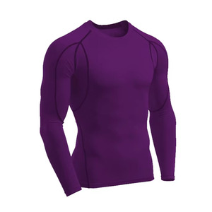 Wholesale Custom Logo Unisex <b>MMA</b> <b>Rash</b> <b>Guard</b> with Customized Designs SpandexPolyester Breathable for Gym - Product Image 1