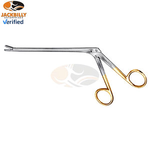 JACKBILLY High Quality 10 Inch Shaft Orthopedic Surgical Rongeur Love-Gruenwald Intervertebral Disc 3X10mm <b>Bite</b> Stainless Steel - Product Image 4