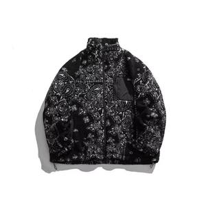 Custom Design <b>Sherpa</b> Polar Fleece <b>Men's</b> <b>Jackets</b> Street Wear Outdoor New Fashion High Manufacturers Fleece <b>Sherpa</b> <b>Jacket</b> For <b>Men</b> - Product Image 4