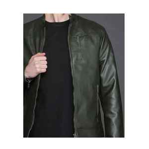 Apparelzest – Nouvelle conception anti-boulochage, prix raisonnables, vestes en cuir PU pour hommes, motif camouflage, entièrement doublées, hiver, modèle simple - Product Image 2