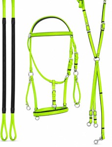 Brida Ligera para Caballos de Aventura, Juego de Cabezales de Biothane Premium al Mejor Precio de Proveedor de India - Product Image 1