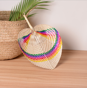 Éventail en bambou artisanal de qualité supérieure, éventail traditionnel tissé pour se rafraîchir, en provenance du Vietnam - Product Image 3