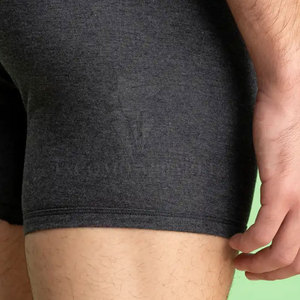 Calzoncillos Boxer de Algodón y Elastano para Hombre, Marca Privada Personalizada, Cintura Elástica Transpirable, Costuras Duraderas, Ajuste Cómodo para Uso Diario - Product Image 6