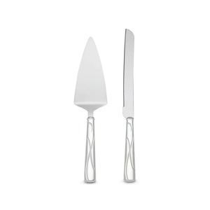 Stainless Steel Cake Server Checkerboard Handle Cake Knife Stainless Steel Kitchen Tools - Product Image 4