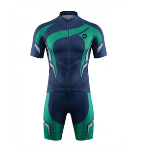 Ensemble de maillot de cyclisme personnalisé pour hommes avec short à bretelles, uniforme professionnel de vélo de route, fournisseur en gros de vêtements de sport, vêtements d'équipe - Product Image 2