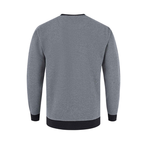 Sweat-shirt personnalisé à impression réfléchissante, 450 GSM, molleton de coton mi-lourd, vêtements de travail, col rond, sweat-shirt robuste et résistant - Product Image 2