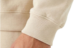 Conjunto Deportivo Unisex de Color con Cierre de Cremallera, Manga Larga, Patrón Geométrico, Bolsillos Laterales, Cintura Elástica, Casual, 100% Algodón - Product Image 5