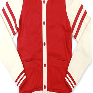 Cardigan respirant et tendance à col en V pour homme, pull en tricot rayé style universitaire pour les marchés de détail haut de gamme - Product Image 2