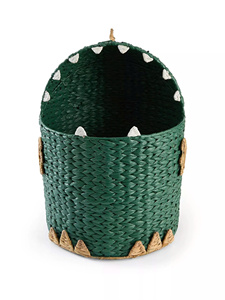 Nouvelle tendance : panier de rangement en jacinthe d'eau, fabriqué au Vietnam, prix de gros, pour enfants. - Product Image 3