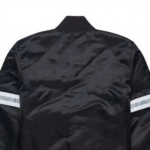Blouson Bomber Homme Hiver Personnalisé Haute Qualité Sans Col en Toile Épaisse Enduite de Nylon Écologique Imperméable – Vente en Gros - Product Image 2