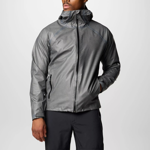 VANEK INTERNATIONAL Unisex Color Blocking Racer <b>Jacket</b> Zipper Front <b>Waterproof</b> Windproof Breathable Sporty Hooded Fleece Quilted - Product Image 1