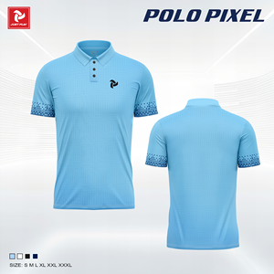 Camiseta Deportiva Just Play Pixel, Secado Rápido, Transpirable, Ligera, Elástica, con Logotipo Personalizado, Ropa de Equipo para Hombre, 4 Colores - Product Image 1
