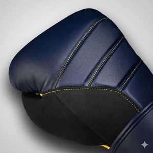 Guantes de Combate Hechos a Medida de Alta Calidad, de Cuero Vacuno, con Cierre de Gancho y Bucle para Soporte de Muñeca, para Entrenamiento de Muay Thai y Kick Boxing - Product Image 5