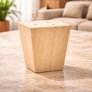 Tapered Solid Wood Furniture Legs Small <b>Sofa</b> Cabinet Feet Replacement Natural Wood Durable Modern Style - Product Image 1