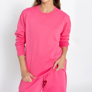 Ladies Relaxed Fit Sweatsuit Wholesale New Arrive Best Design Casual Winter Outfit <b>Set</b> - Product Image 5