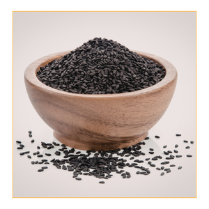 Semillas de Sésamo Negro Puro, 99.97% de Pureza, Limpieza Sortex, 1.8–2.1 mm, Grado Alimenticio, Certificación ISO, Empaque de 25 kg en Polipropileno, para Comida y Aperitivos Asiáticos - Product Image 1