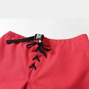 Pantalones Cortos de Hockey sobre Hielo Estilo Urbano, Impresión por Transferencia de Calor OEM, Nailon con Bloques de Color, Patrón 3D, Cierre con Cordón, Nombre del Equipo Personalizado - Product Image 4