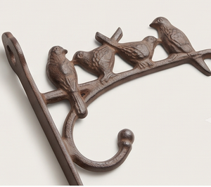 Premium Rustic Metal Wall Mounted <b>Hook</b> With Bird Design For Clothing Storage Elegant Home Decoration - Product Image 3