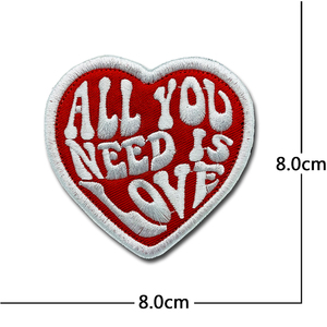 Professional Wholesale Eco-Friendly Custom Size Embroidery <b>Patch</b> for Cloth & Gifts <b>Sew</b>-<b>On</b> Style Canvas Material - Product Image 3
