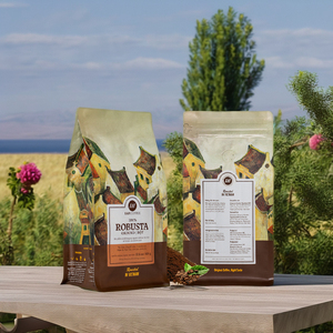 Café Vietnamita Tueste Medio al Mejor Precio, Robusta Estándar de Vietnam 100% OEM/ODM Empacado en Bolsa - Product Image 1