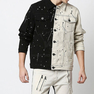 Veste d'hiver décontractée en jean pour homme, doublure chaude intégrée, look tendance, idéale pour la saison hivernale et le quotidien - Product Image 4
