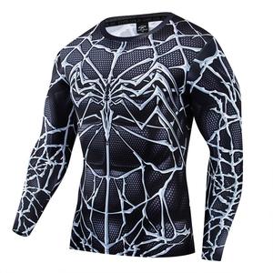 Professional Sports Rash Guard Fitness <b>Compression</b> <b>Shirt</b> <b>Custom</b> Logo Manufacturer Bulk Supply - Product Image 2