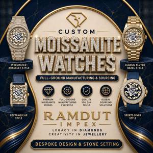 นาฬิกาข้อมือผู้ชายสไตล์ฮิปฮอปสปอร์ตหรูหรา ตัวเรือนสแตนเลสสตีล ประดับด้วยโมอิสซาไนต์ ระบบจักรกล - Product Image 1