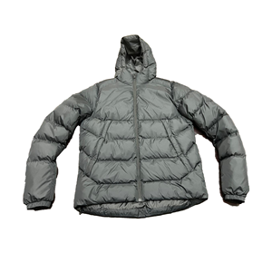 Veste d'hiver décontractée pour homme, à capuche, en duvet, coupe-vent, couleur unie, fermeture éclair, coupe régulière, polyester épais - Product Image 6