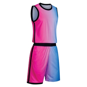 Performance Basket Ball Uniforms with Flexible Fabric Durable Athletic Wear for Team Training - Product Image 1