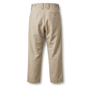 Pantalon de style Guerre Civile, look rétro, en toile légère, coupe droite, fermeture sécurisée - Product Image 2