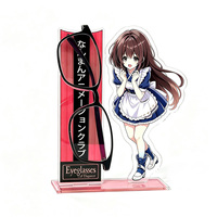 Ensemble de badges anime Gumeiya personnalisés, présentoir magnétique, bloc acrylique épais pour badges anime, support de logo personnalisé