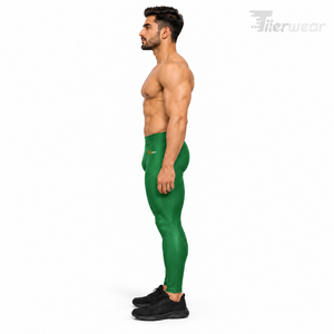 Leggings de Compresión para Hombre, de Poliéster y Elastano, Elásticos, para Gimnasio, Entrenamiento, Running, Secado Rápido, Transpirables, Marca Privada OEM - Product Image 2