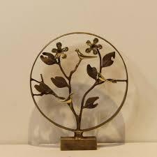 Escultura de Metal con Hoja de Ginkgo Dorada, Decoración de Mesa Moderna de Aluminio para Sala de Estar, Hotel, Boda, Ramadán - Product Image 2