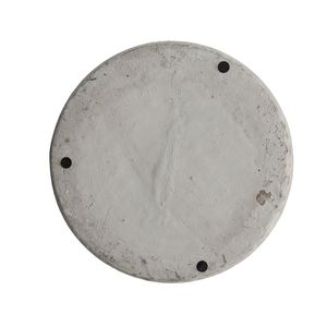 Vase d'appoint rond en céramique Sienna Brown 13x13x11, vase en porcelaine - Product Image 6