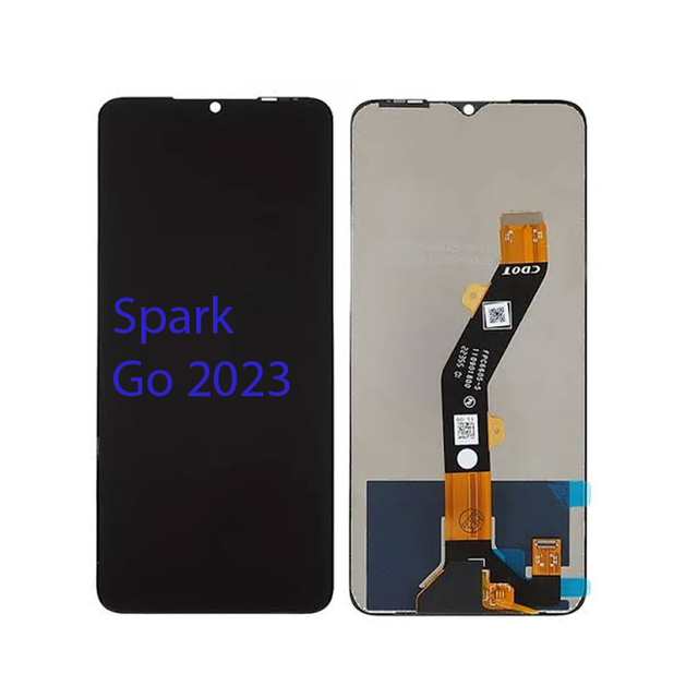 Wholesale High Cell Phone LCD Touch Digitizer Screen Replacement for Tecno Spark Go 2023 1 Year Warranty 6.6" TFT Display