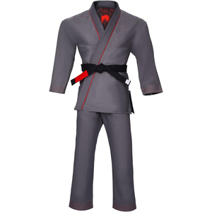 Judo Uniform 100% Cotton Pearl Weave 240g Lightweight Durable Quick Dry Gi Jacket Pants Reinforced Stitching Training Men's - Product Image 3