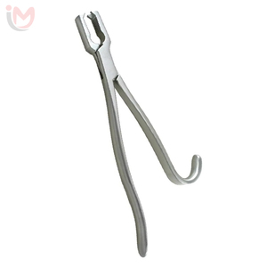 IMANS ENTERPRISES Pince à os Lambert-Lowman certifiée CE, à trois griffes, en acier inoxydable, instrument chirurgical orthopédique manuel - Product Image 3