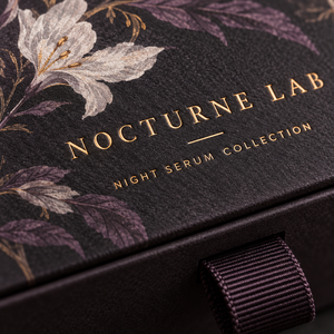 กล่องบรรจุภัณฑ์แบบลิ้นชักสำหรับคอลเลคชั่นเซรั่มกลางคืน NOCTURNE รุ่นพิเศษ - Product Image 3