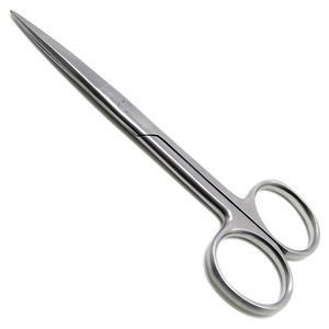 กรรไกรผ่าตัดทางทันตกรรม Mayo Scissors Silver รุ่นใช้มือ  วัสดุสแตนเลส  สำหรับการผ่าตัด - Product Image 6