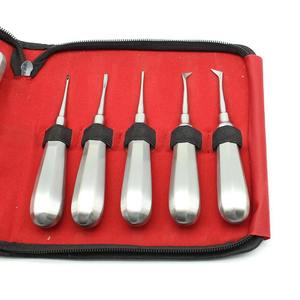 Ensemble d'instruments chirurgicaux dentaires en acier inoxydable MIANBRO ENTERPRISES, poignée ergonomique, manuel, certifié CE, couleur argent, classe I - Product Image 5