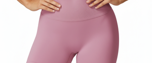 Shorts de course pour femmes, haute respirabilité, compression solide, sans couture, doux, extensibles, côtelés, avec effet froncé aux fesses, réversibles et à séchage rapide - Product Image 6