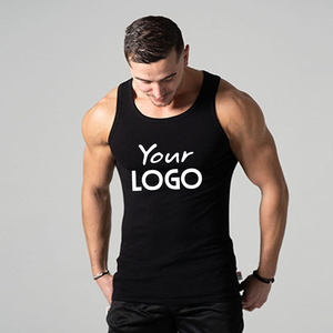 <b>Men</b> Fitness Bodybuilding Gym Tank Tops Gym Wear <b>Men</b> <b>Singlet</b> Tank Tops Casual Polyester Spandex Vest - Product Image 4