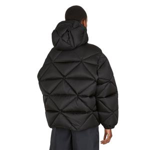 Doudounes en duvet personnalisées pour hommes pour l'hiver Manteau bulle à capuche à col montant pour temps froid Tenue décontractée - Product Image 1