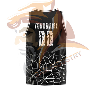 Maillot de basket respirant personnalisable, design par sublimation, créez votre propre tenue d'équipe sportive, maillot de basket personnalisé - Product Image 3