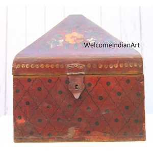 Hand Painted Wooden <b>Decorative</b> <b>Storage</b> <b>Box</b> Model 1 - Product Image 2