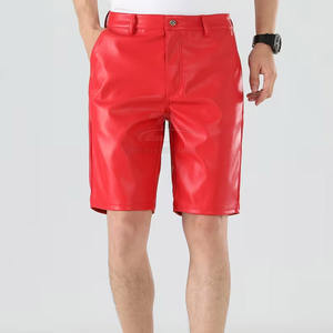 Pantalones Cortos de Cuero para Hombre, Corte Holgado, para Invierno, Estilo 2026, en Oferta, a Bajo Precio - Product Image 6