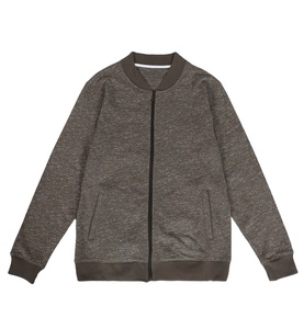 เสื้อฮู้ดดี้ผู้ชายไซส์ใหญ่ ขายส่ง ผ้าฝ้าย 100% คอเต่า มีกระเป๋าหน้า ซิปเปิด-ปิด ผ้าเนื้อเรียบพื้นฐาน เสื้อสเวตเชิ้ตผู้ชาย - Product Image 1