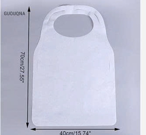 Reusable Eco-Friendly for Daily Cooking Use Plain Sleeveless Non-Woven Bib Apron Without Pockets - Product Image 2