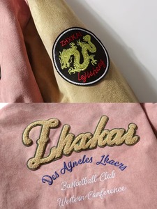 OEM Manufacturer Premium Quality Pink Varsity <b>Jacket</b> <b>Men</b> Embroidered Letter Patch Designs Street Baseball Bomber Varsity <b>Jacket</b> - Product Image 4