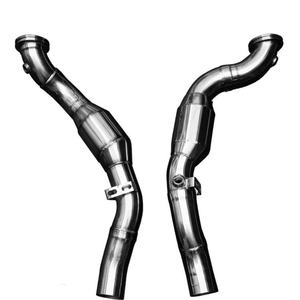 Vortex OEM - Prix d'usine - Downpipes d'échappement haute performance en acier inoxydable pour Maserati - Installation facile - Product Image 2